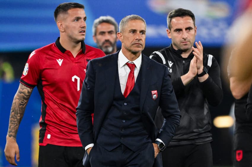 Inglaterra e Albânia se enfrentam pela 1ª rodada das Eliminatórias Europeias para a Copa do Mundo, veja onde assistir (Foto: Alberto PIZZOLI / AFP)