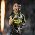 Savarino com a camisa do Botafogo (Foto: Thiago Ribeiro/AGIF)