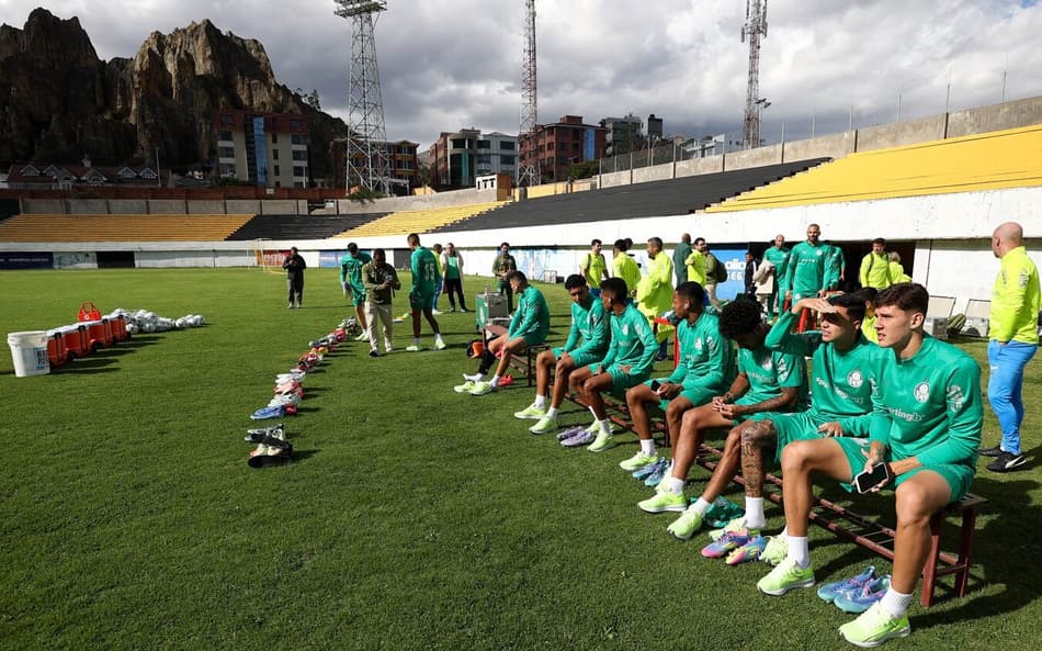 Palmeiras realiza adaptação à altitude e finaliza preparação para jogo contra o Bolívar