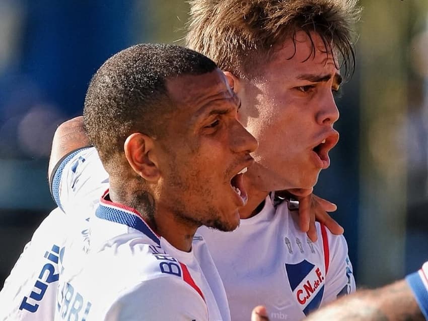 Otero comemora gol pelo Nacional Foto: Divulgação / Nacional