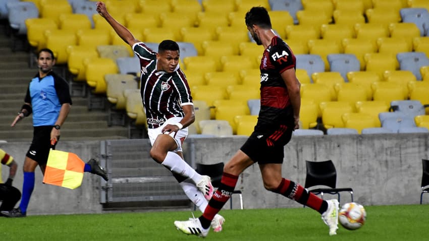 Fernando Pacheco do Fluminense, convocado pela seleção do Peru em 2020. (Foto: Mailson Santana/FFC)