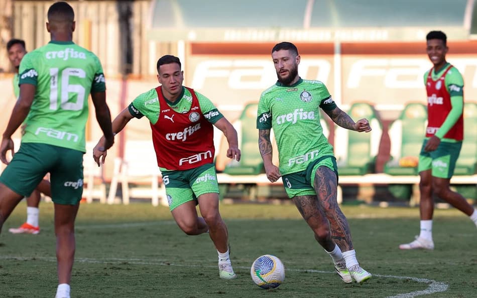 Com Zé Rafael, Palmeiras encerra preparação para estreia na Copa do Brasil; veja escalação