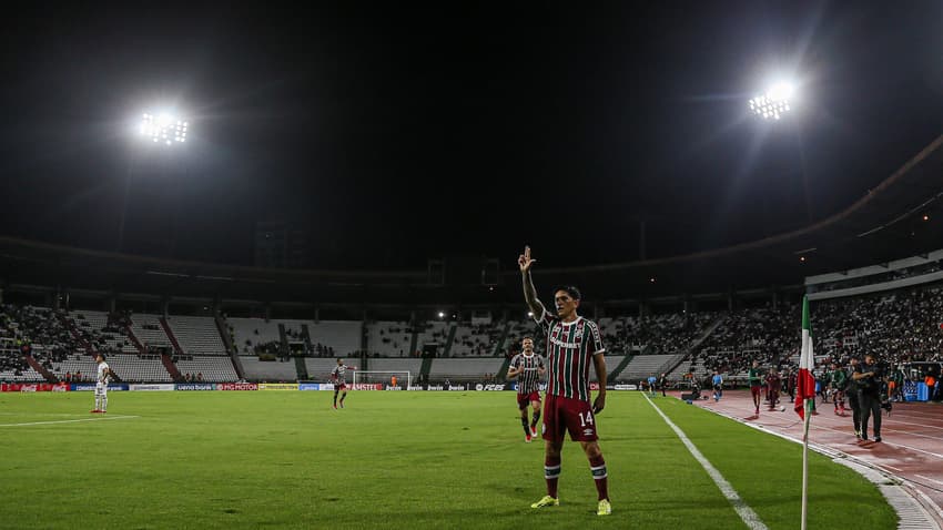 Germán Cano marcou o gol da vitória do Fluminense ela Sul-Americana
