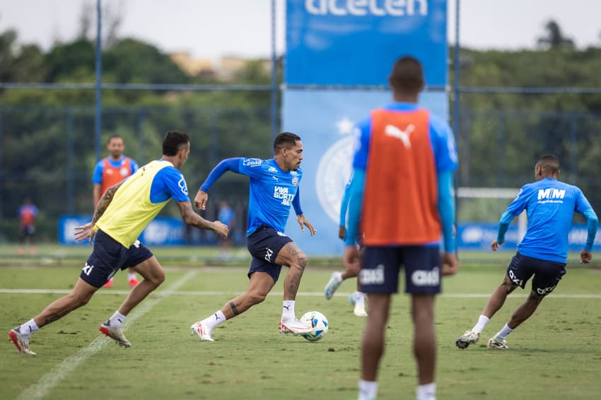 Treino do Bahia na Cidade Tricolor Foto: Rafael Rodrigues / EC Bahia