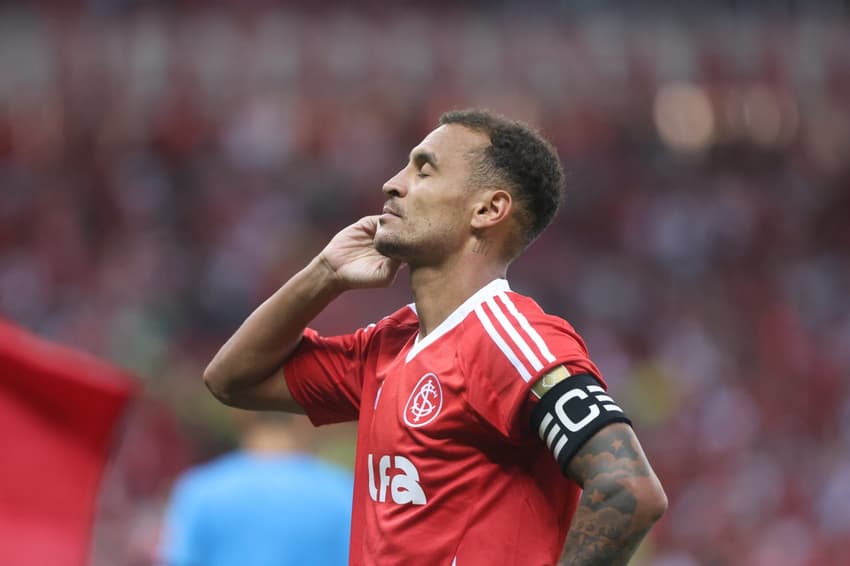 Internacional x Atlético Nacional-COL - Alan Patrick comemora gol (Foto: Ricardo Duarte/SC Internacional)
