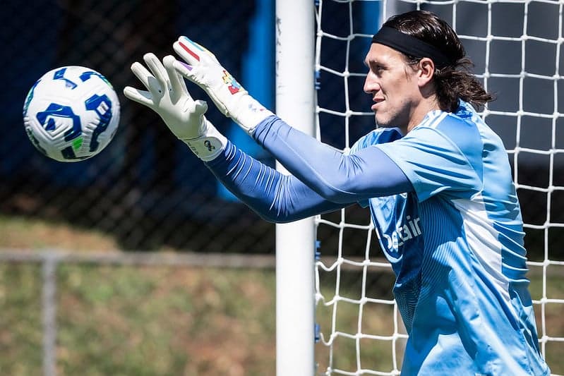 Cássio, goleiro do Cruzeiro (Foto: Gustavo Aleixo/Cruzeiro)
