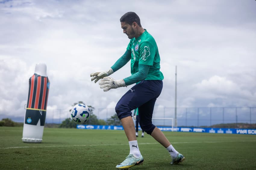 Ronaldo em treino do Bahia Foto: Rafael Rodrigues / EC Bahia
