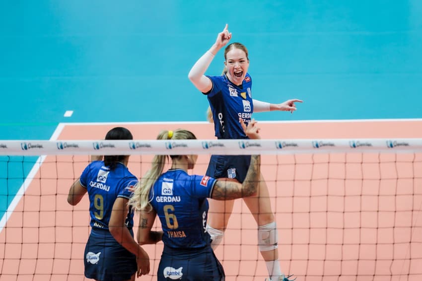 Gerdau Minas x Osasco - Semifinal Superliga Feminina 24/25. Créditos: Hedgard Moraes/Minas Tênis Clube