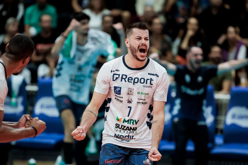 Itambé Minas x Suzano - Quartas de Final Jogo 3 Superliga Masculina de Vôlei 24/25. Créditos: Hedgard Moraes/Minas Tênis Clube