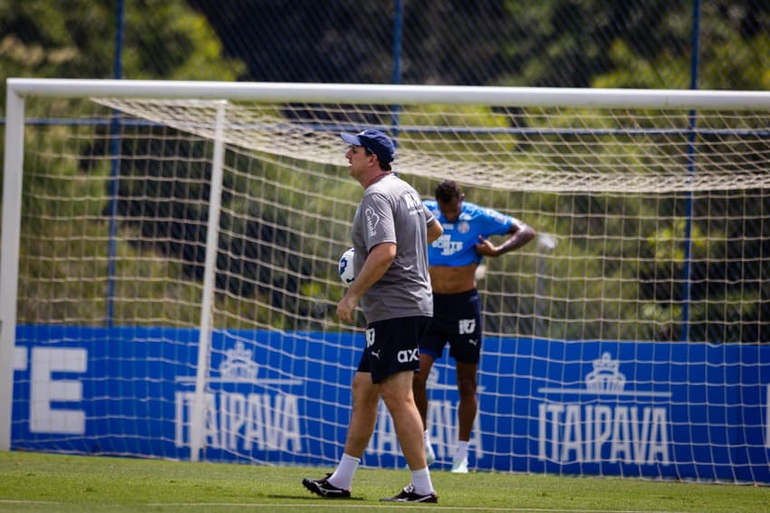 Rogério Ceni em treino do Bahia Foto: Letícia Martins / EC Bahia