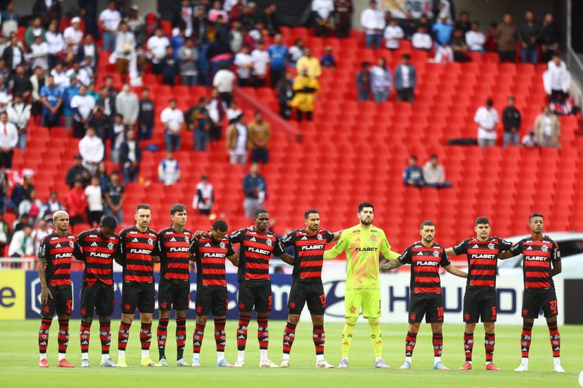 Flamengo empatou sem gols com a LDU (EQU) fora de casa (Foto: Gilvan de Souza/Flamengo)