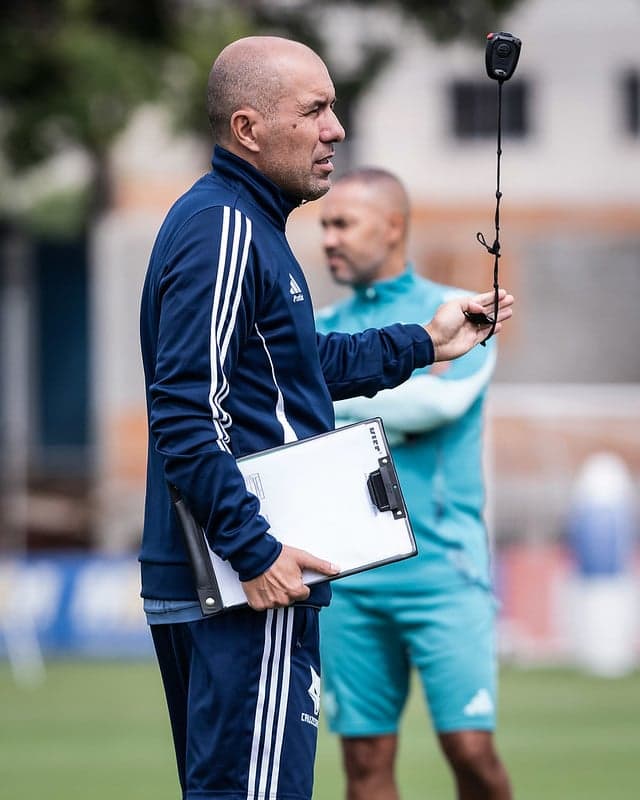 Técnico do Cruzeiro, Leonardo Jardim (Foto: Gustavo Aleixo/Cruzeiro)