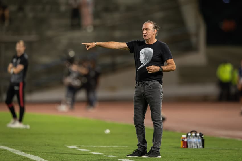 Cuca em jogo do Atlético-MG (Foto: Pedro Souza / Atlético)