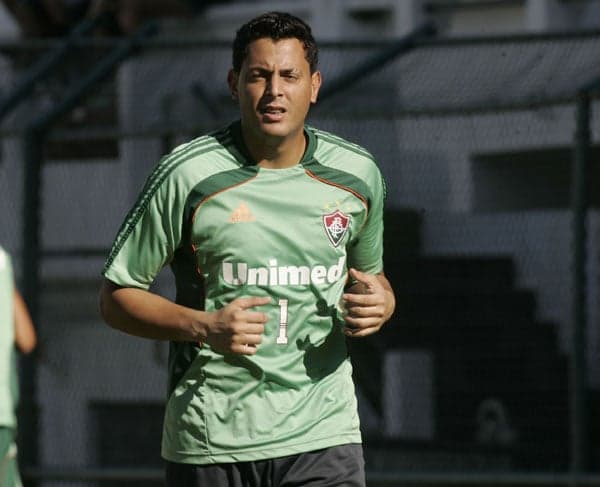 Fernando Henrique pelo Fluminense (Foto: Paulo Sérgio)