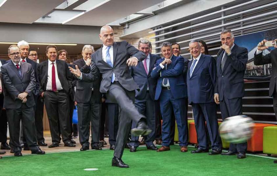 Presidente da Fifa quer Copa do Mundo de 2026 com 48 seleções