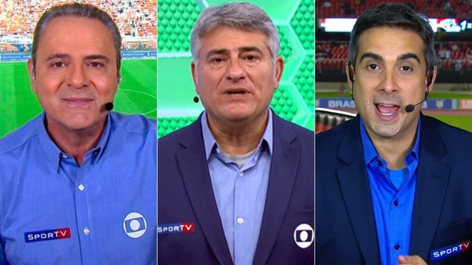 Com passagem de bastão de Galvão, Globo tem ótimas opções para futuro do futebol