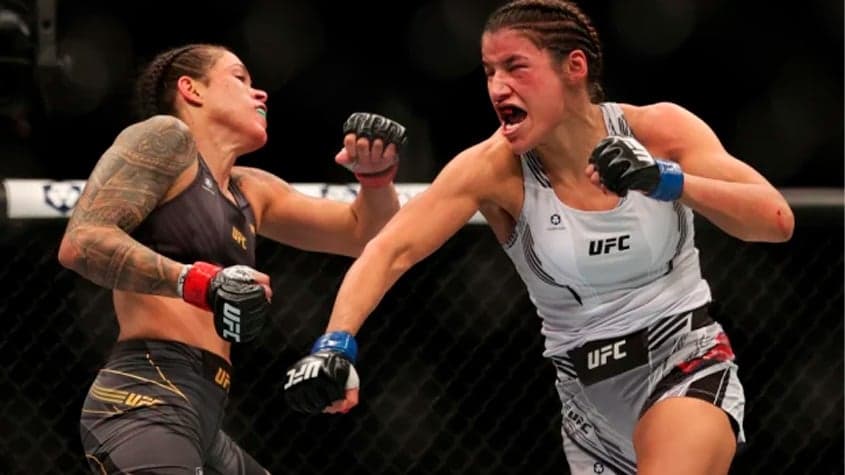 Julianna Peña e Amanda Nunes