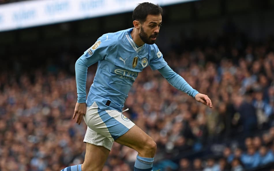 Bernardo Silva, do Manchester City, dispara sobre sequência exaustiva de jogos: ‘Não é justo’