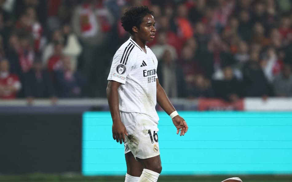 Com Endrick de titular, Real Madrid perde na Champions League