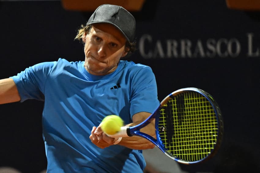 TENNIS-ATP-URU Forlán Tênis