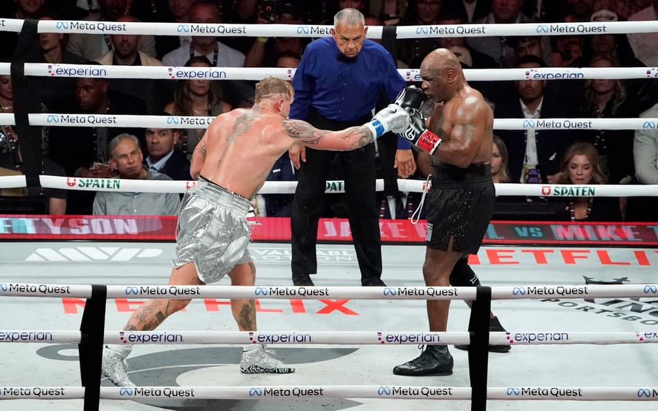 Tyson x Paul: transmissão da luta pela Netflix alcançou mais de 60 milhões de lares