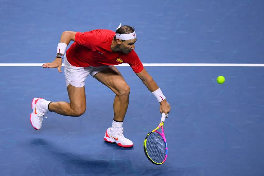 TENNIS-DAVIS CUP-NED-ESP Rafael Nadal