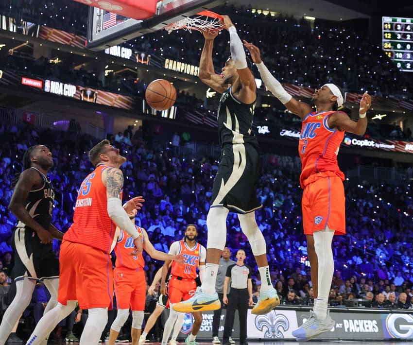Milwaukee Bucks v Oklahoma City Thunder: Championship – Emirates NBA Cup 2024