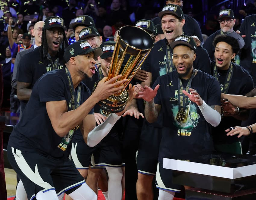 Milwaukee Bucks v Oklahoma City Thunder: Championship – Emirates NBA Cup 2024