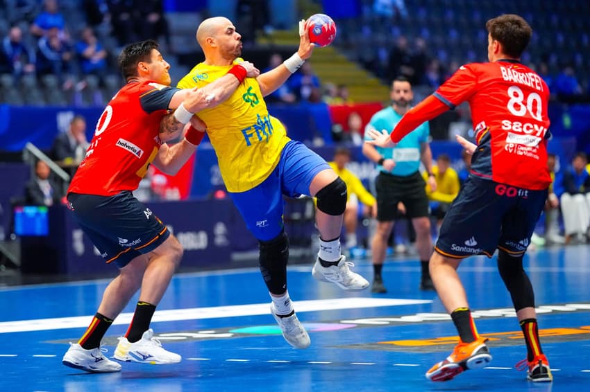 HANDBALL-WORLD-MEN-ESP-BRA Brasil Handebol