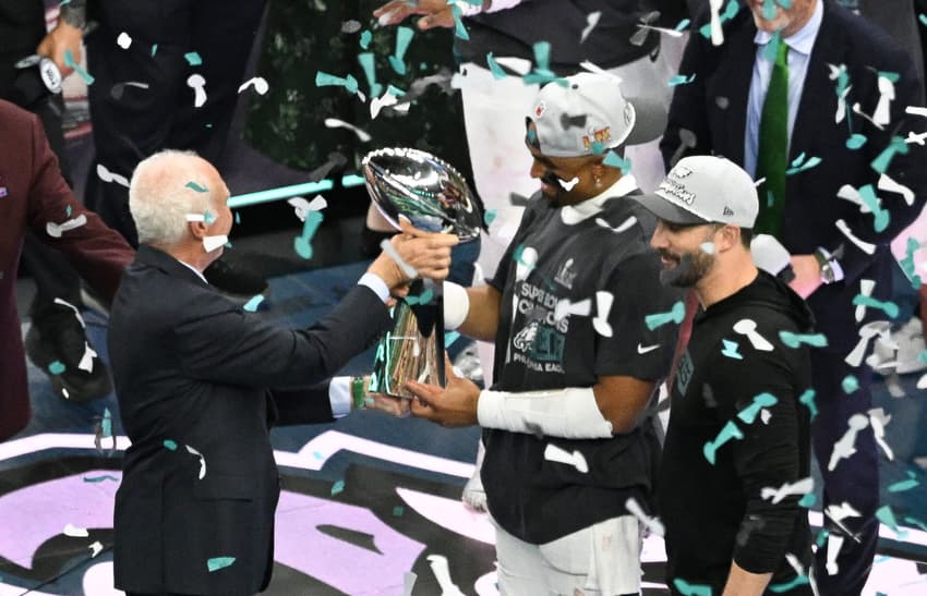 Super Bowl LIX between the Kansas City Chiefs and the Philadelphia Eagles – Game