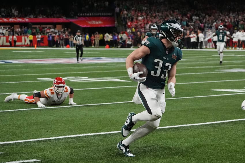 Super Bowl LIX between the Kansas City Chiefs and the Philadelphia Eagles – Game