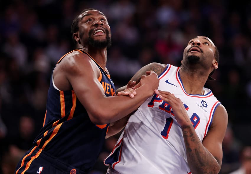 Philadelphia 76ers v New York Knicks