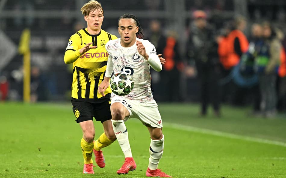 Borussia Dortmund vacila e cede empate ao Lille na Champions League