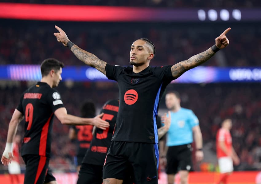 O Barcelona de Raphinha enfrenta o Osasuna pelo Campeonato Espanho, veja onde assistir (Foto: FILIPE AMORIM / AFP)