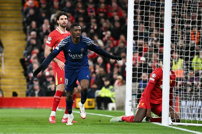 Dembélé PSG Liverpool