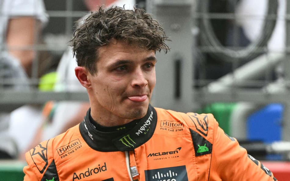 Norris diz que McLaren ‘escondeu’ problema nos freios e vê ‘sorte’ de completar na China