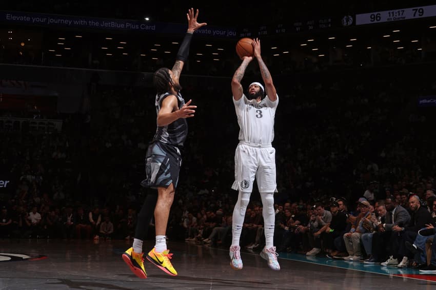 Dallas Mavericks v Brooklyn Nets Anthony Davis NBA