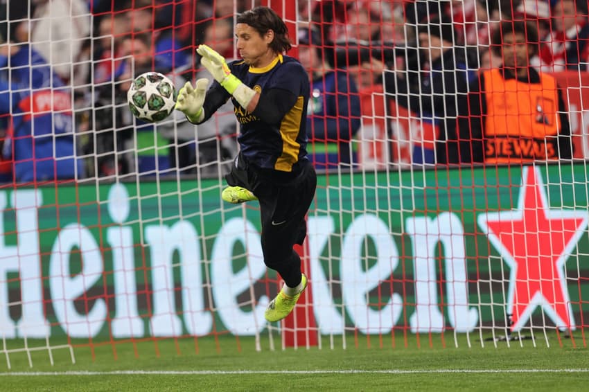 Sommer no aquecimeto para Bayern e Inter de Milão (Foto: Alexandra Beier / AFP)
