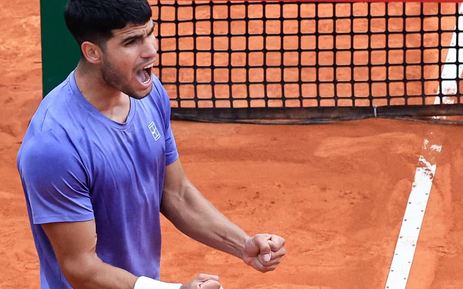 De virada, Alcaraz vence a primeira na carreira no Masters 1000 de Monte Carlo