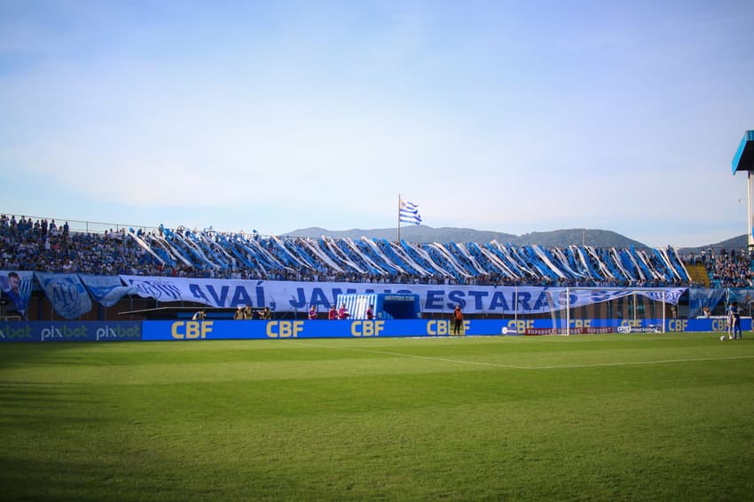 Avaí e Chapecoense decidem na Ressacada o título do Campeonato Catarinense; Leão da Ilha joga por um empate. (Foto: Leonardo Hübbe/AGIF)