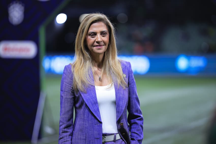 Leila Pereira, presidente do Palmeiras