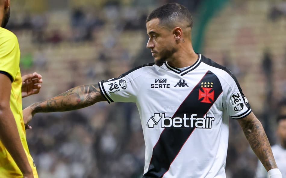 Coutinho tem nova lesão muscular, mas Vasco mostra otimismo