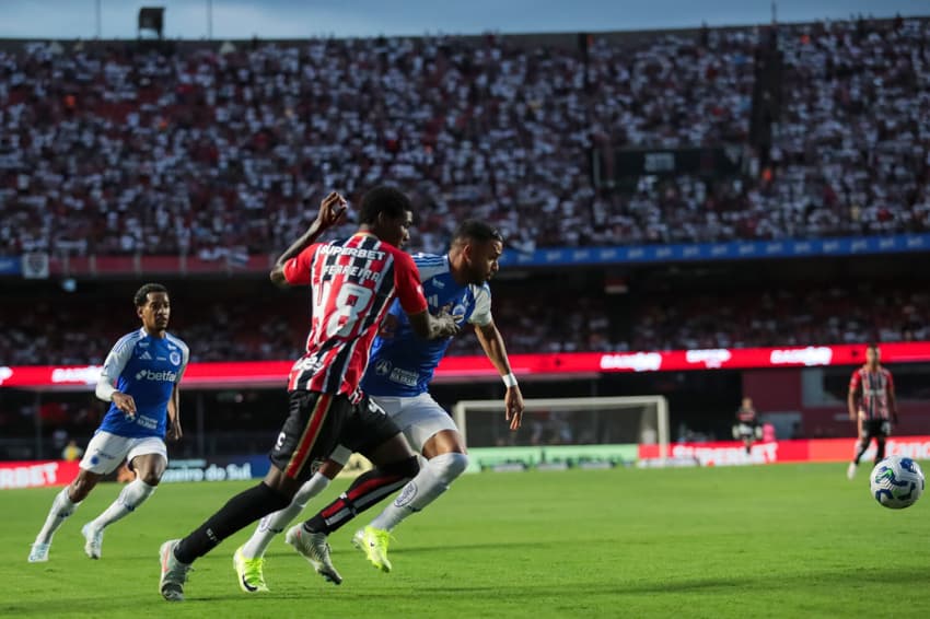 BRASILEIRO A 2025, SAO PAULO X CRUZEIRO