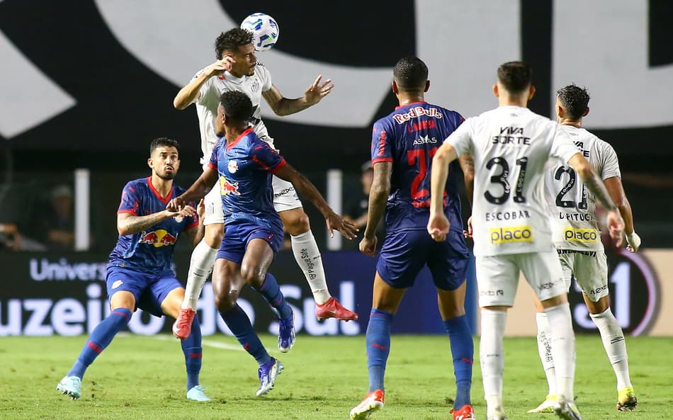 Melhores momentos: Com Neymar na torcida, Santos perde do Bragantino e segue no Z-4