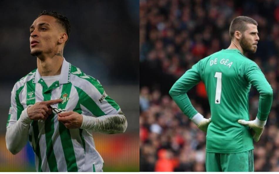 Desprezados pelo United, Antony e de Gea vão se reencontrar na semi da Conference League