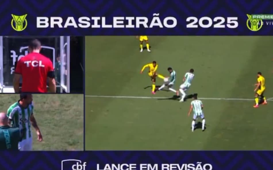Comentarista da Globo discorda de marcação de pênalti polêmico: ‘Lance normal’