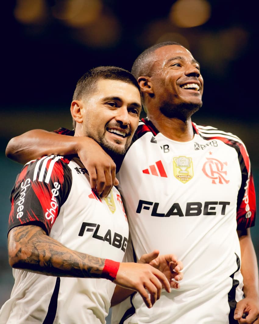 Arrascaeta. (Foto:Adriano Fontes/Flamengo)