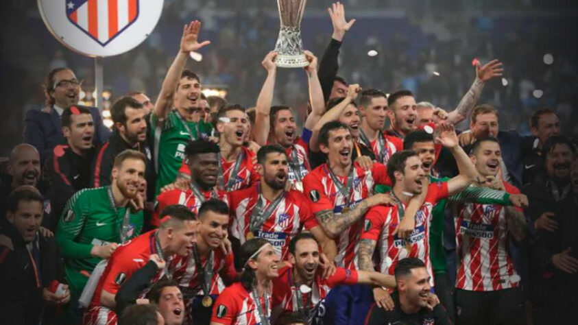 Atlético de Madrid: três títulos conquistados, em 2009/10, 2011/12 e 2017/18 (foto). Atlético de Madrid: três títulos conquistados, em 2009/10, 2011/12 e 2017/18 (foto).