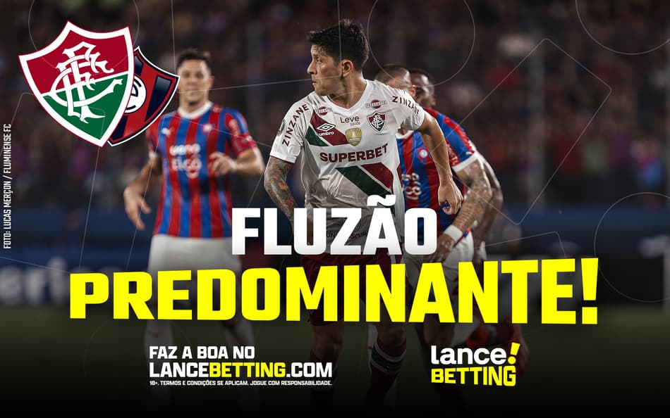 Ele manda! Fluminense jamais perdeu para o Cerro Porteño-PAR na história; veja números