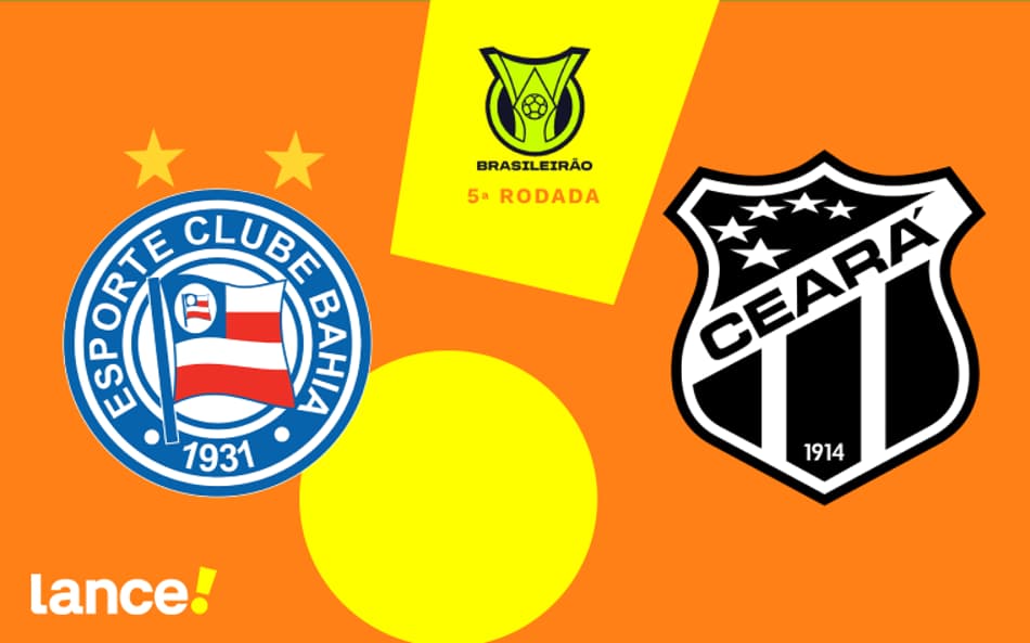 Bahia x Ceará: onde assistir ao vivo, horário e prováveis escalações
